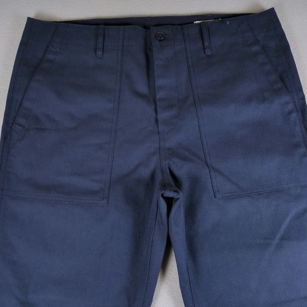 Outerknown Montana Pants Mens 34x29 Navy Blue Outdoor Utility Relaxed Fit NWT